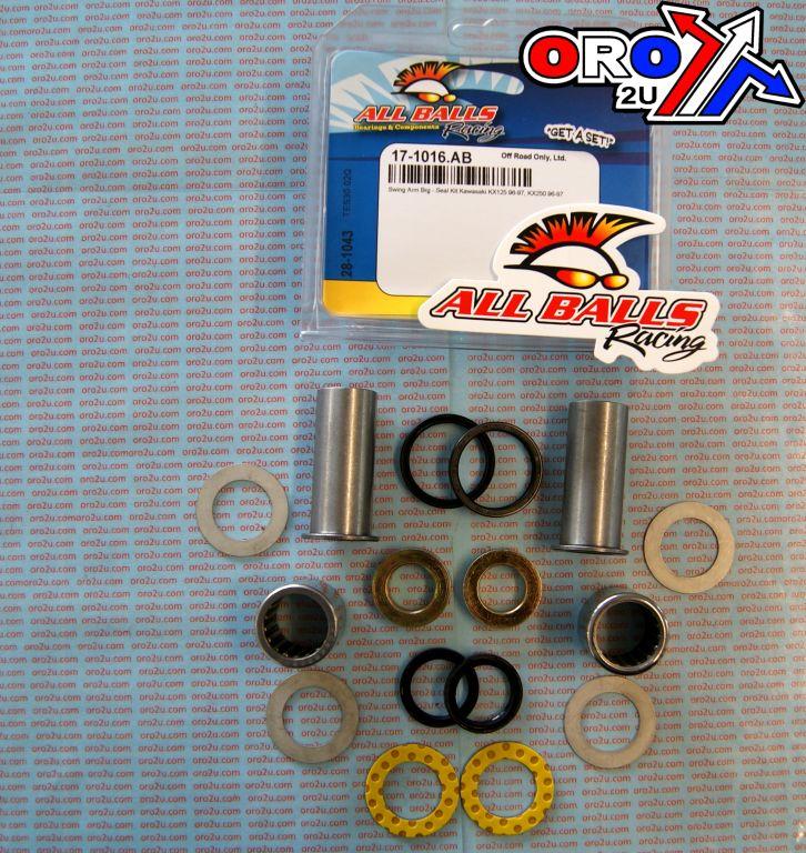 SWINGARM KIT KX125/250 96-97, ALLBALLS 28-1043 KAWASAKI thumbnail 2