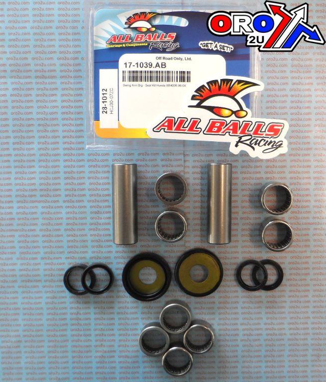 SWINGARM BEARING KIT ALLBALLS, ALLBALLS 28-1012 HONDA XR400R 96-04 thumbnail 2