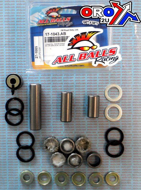 SWINGARM LINKAGE KIT HONDA, ALLBALLS 27-1005 CR, CRF, X thumbnail 2