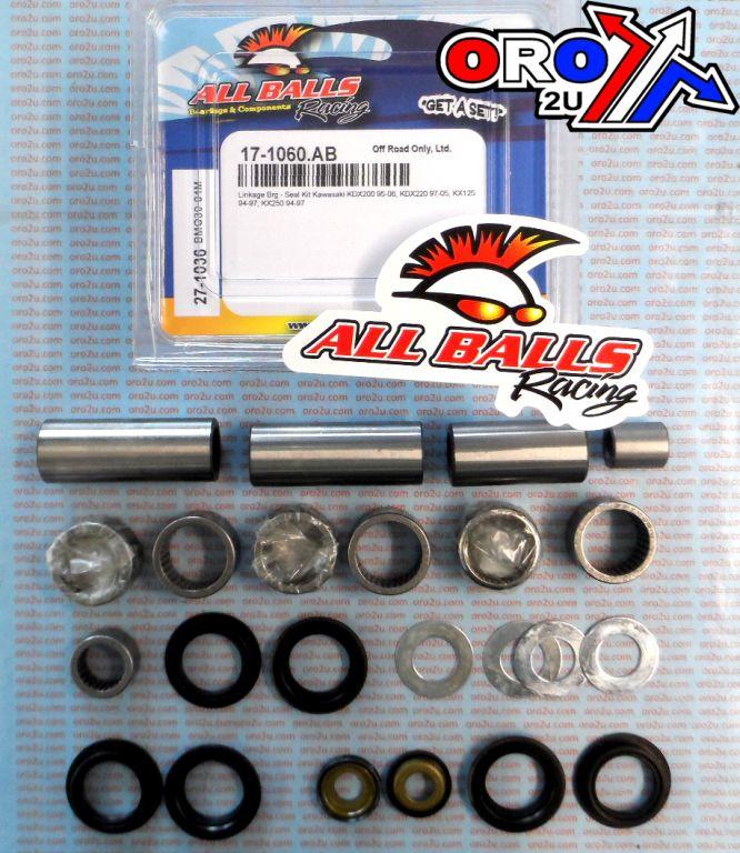 SWINGARM LINKAGE KIT KDX, ALLBALLS 27-1036 KX125/250 thumbnail 4