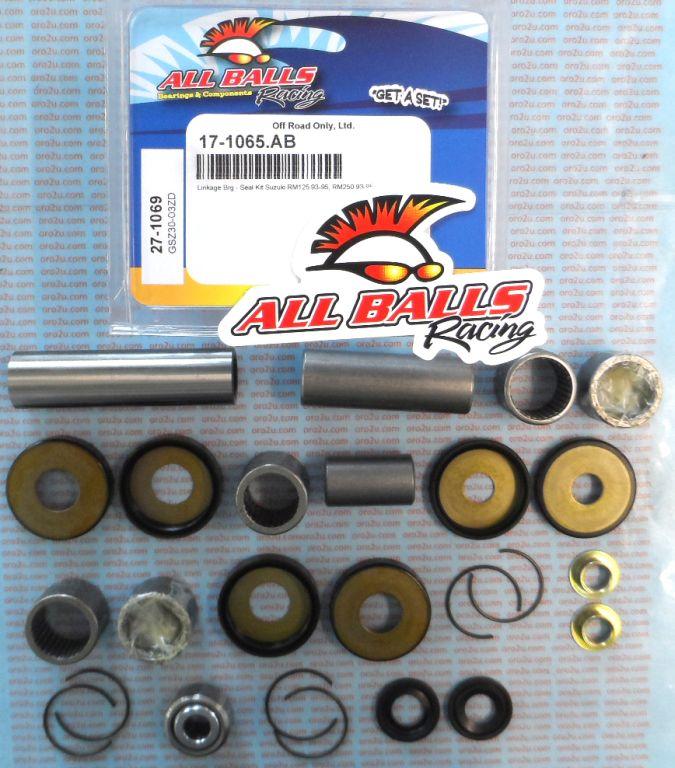 SWINGARM LINKAGE KIT ALLBALLS, 27-1069 RM125 RM250 92-95 thumbnail 2