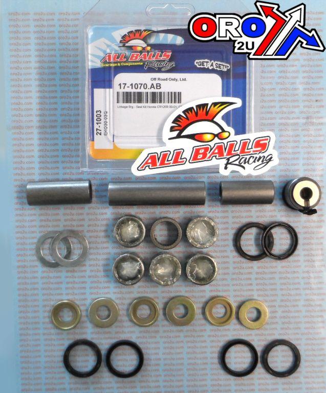 SWINGARM LINKAGE KIT HONDA, ALLBALLS 27-1003 CR125 CR250 thumbnail 2