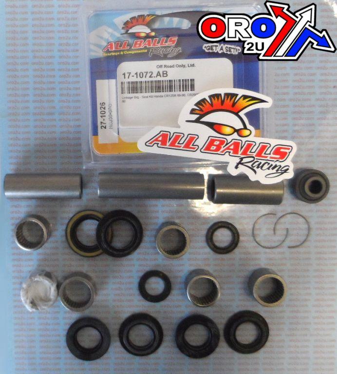 SWINGARM LINKAGE KIT HONDA, ALLBALLS 27-1026 CR125/250/500 thumbnail 2