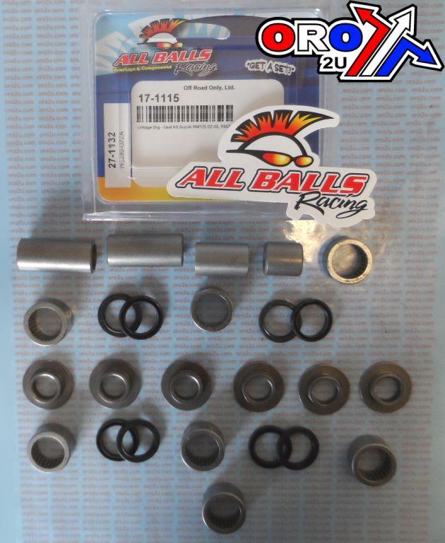 SWINGARM LINKAGE KIT SUZ 02-3, ALLBALLS 27-1132 RM125/250 thumbnail 2