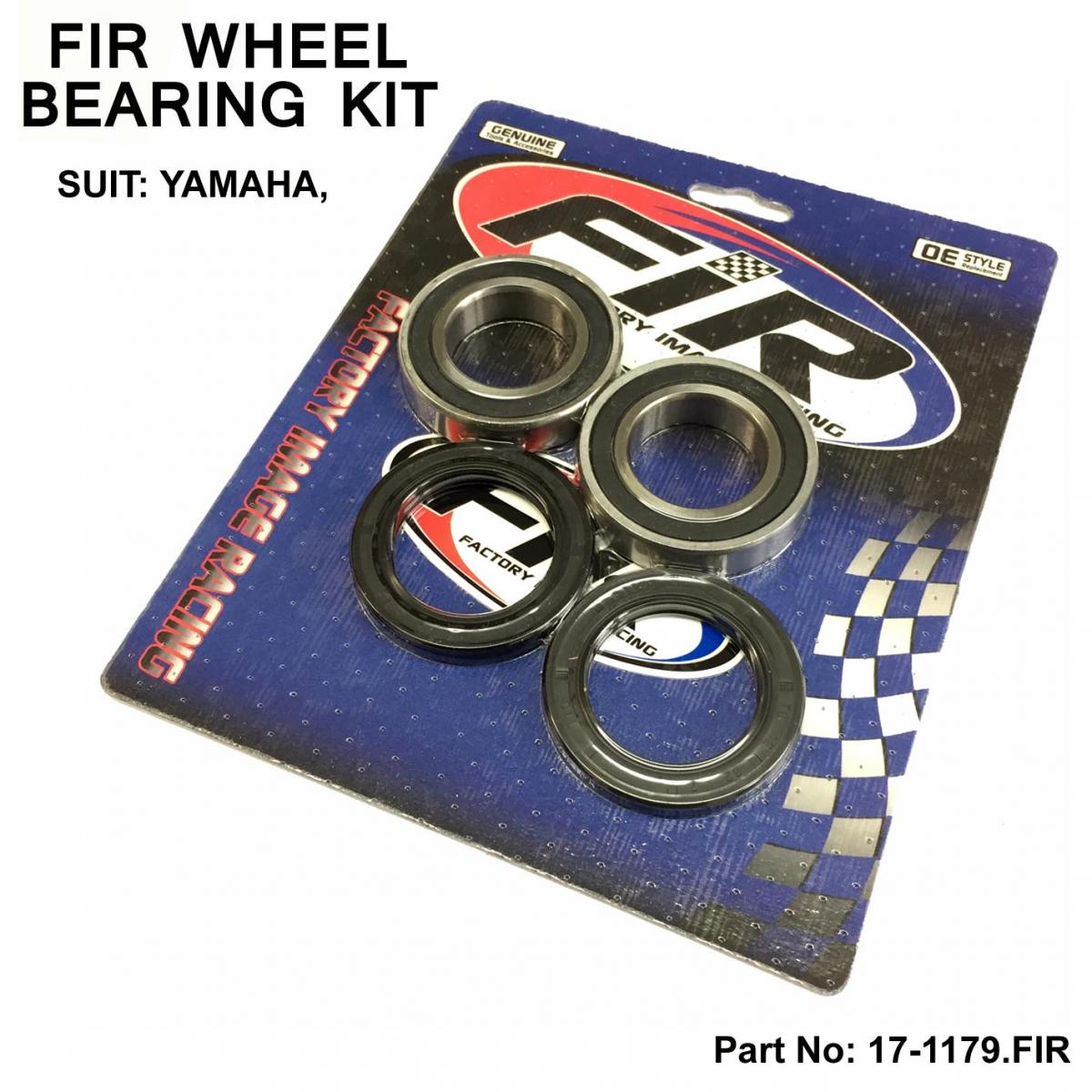 WHEEL BEARING KIT REAR FIR, YFM660R, YFZ350, YFS200 YAMAHA thumbnail 2
