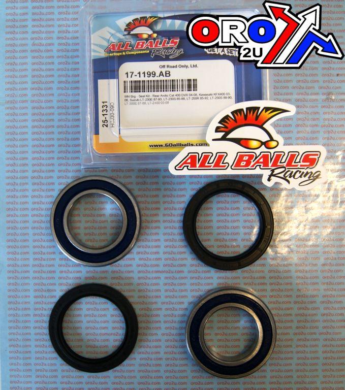 WHEEL BEARING & SEAL KIT REAR, ALLBALL 25-1331 KAW SUZUKI thumbnail 2