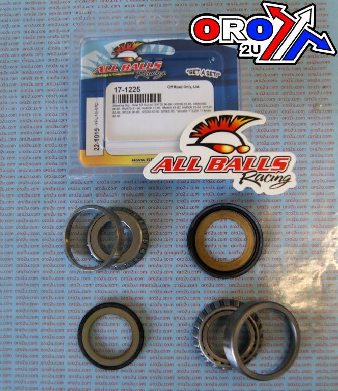 STEERING BEARING KIT ALLBALLS, ALLBALLS 22-1019 SUZUKI/YAMAHA thumbnail 2
