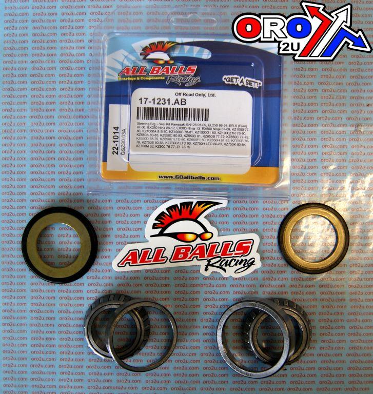 STEERING BEARING KIT ALLBALLS, ALLBALLS 22-1014 KAWASAKI thumbnail 5