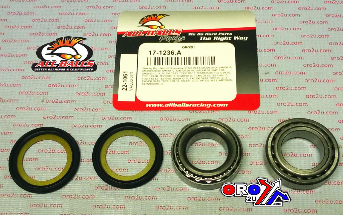 STEERING BEARING KIT ALLBALLS, ALLBALLS 22-1061 HUSQVARNA thumbnail 2