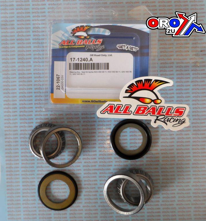 STEERING BEARING KIT ALLBALLS, ALLBALLS 22-1067 APRILIA thumbnail 2