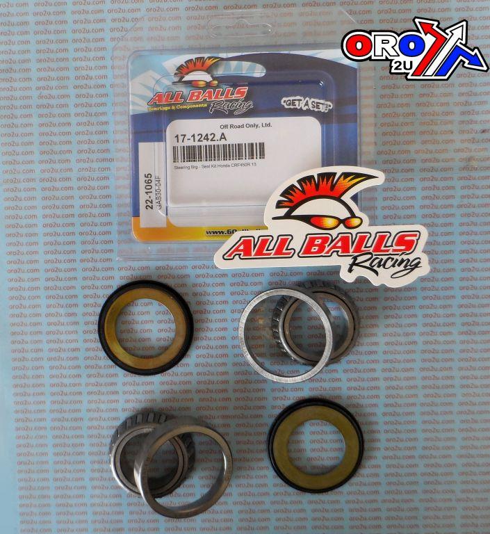 STEERING BEARING KIT ALLBALLS, ALLBALLS 22-1065 HONDA thumbnail 2