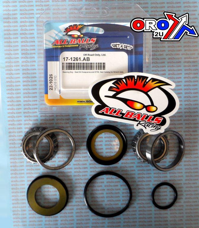 STEERING BEARING KIT ALLBALLS, ALLBALLS 22-1026 HUSQVARNA /KTM thumbnail 2