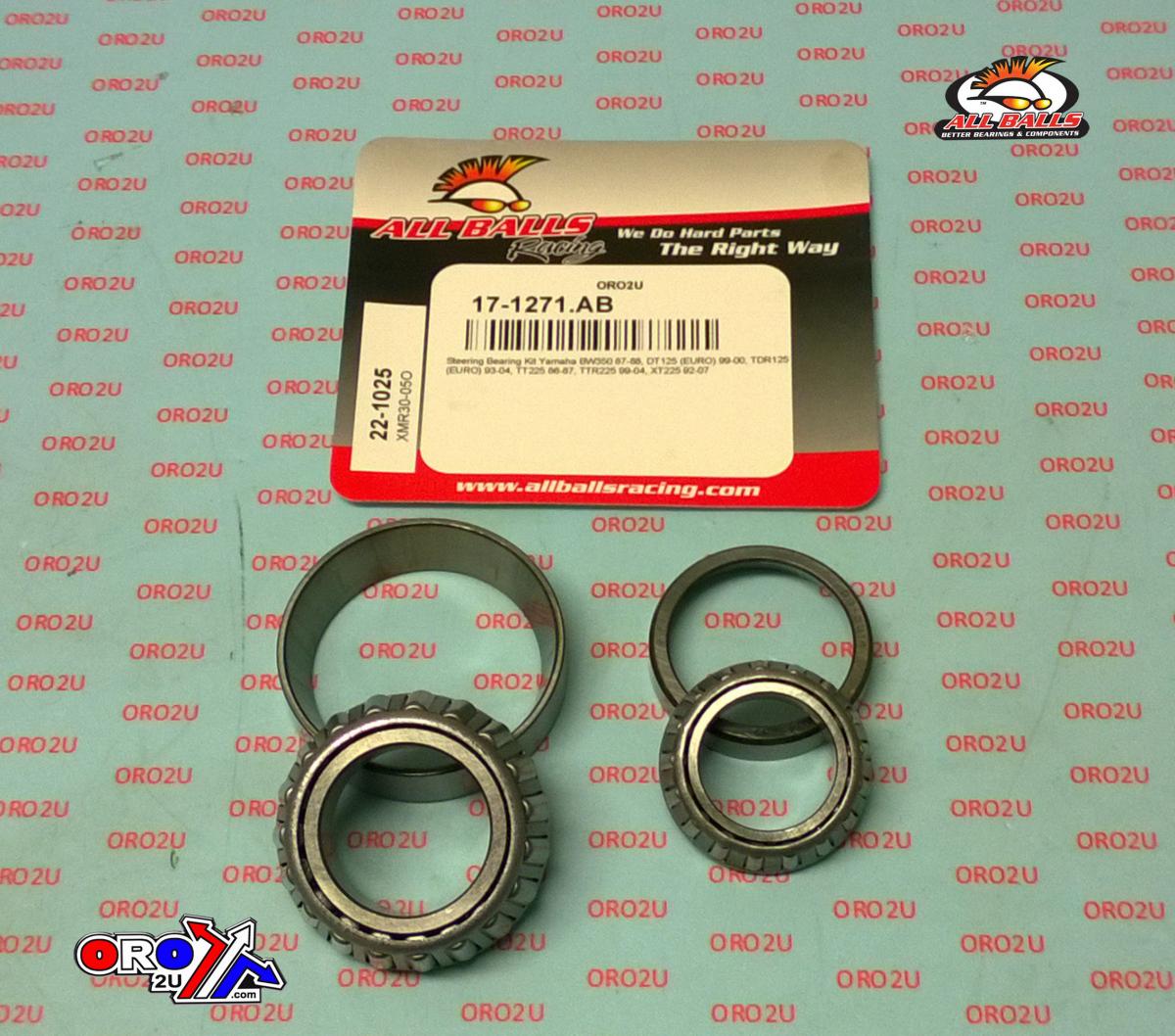 STEERING BEARING KIT ALLBALLS, ALLBALLS 22-1025 YAMAHA thumbnail 3