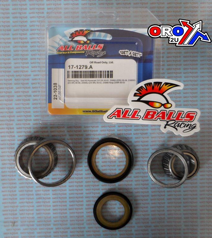 STEERING BEARING KIT ALLBALLS, ALLBALLS 22-1038 KAWASAKI thumbnail 5