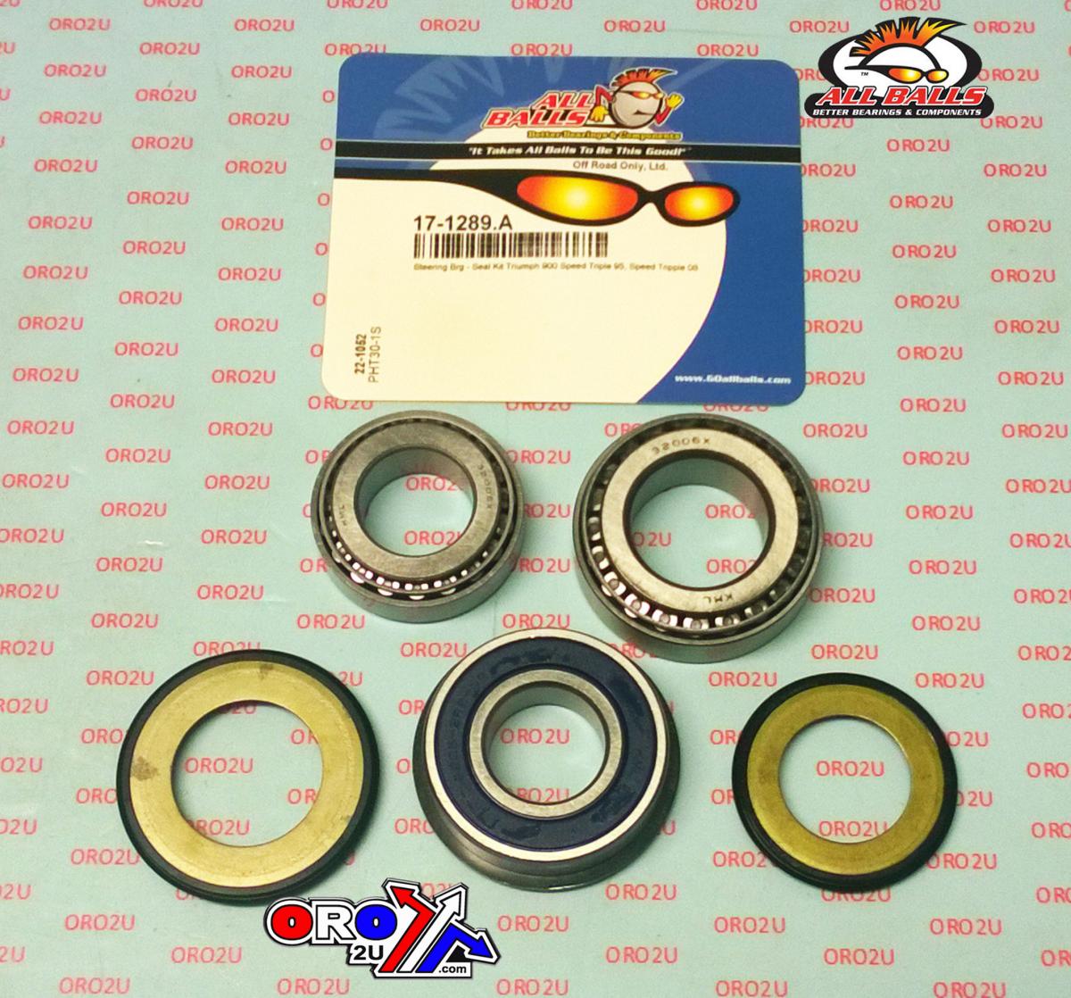 STEERING BEARING KIT ALLBALLS, ALLBALL 22-1052 9 TRIUMPH SPEED thumbnail 2