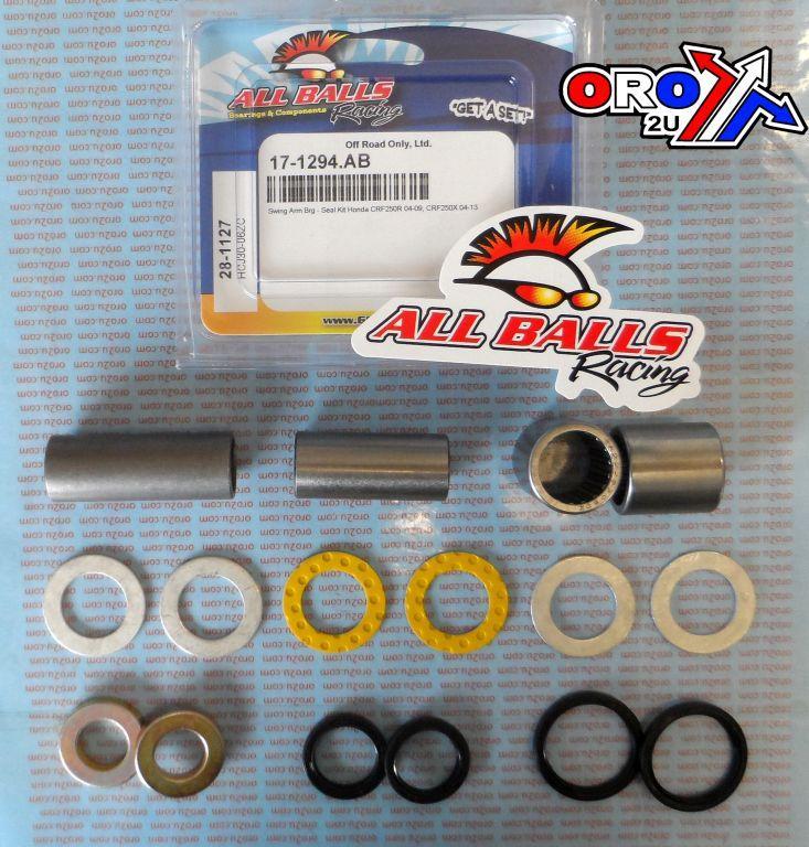 SWINGARM BEARING KIT ALLBALLS, ALLBALLS 28-1127 HONDA CRF250 R/X 04-17 thumbnail 2
