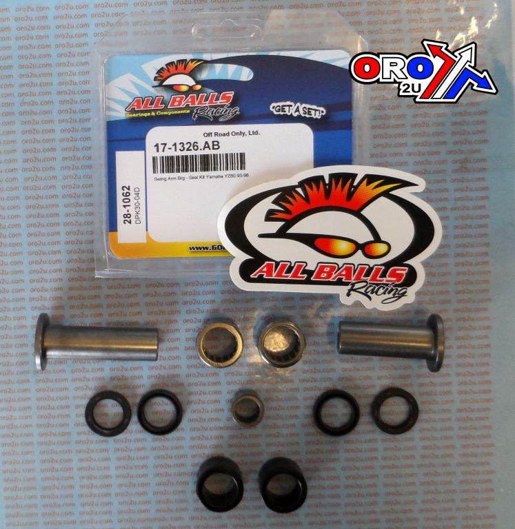 SWINGARM BEARING KIT ALLBALLS, ALLBALLS 28-1062 YAMAHA YZ80 93-98 thumbnail 4