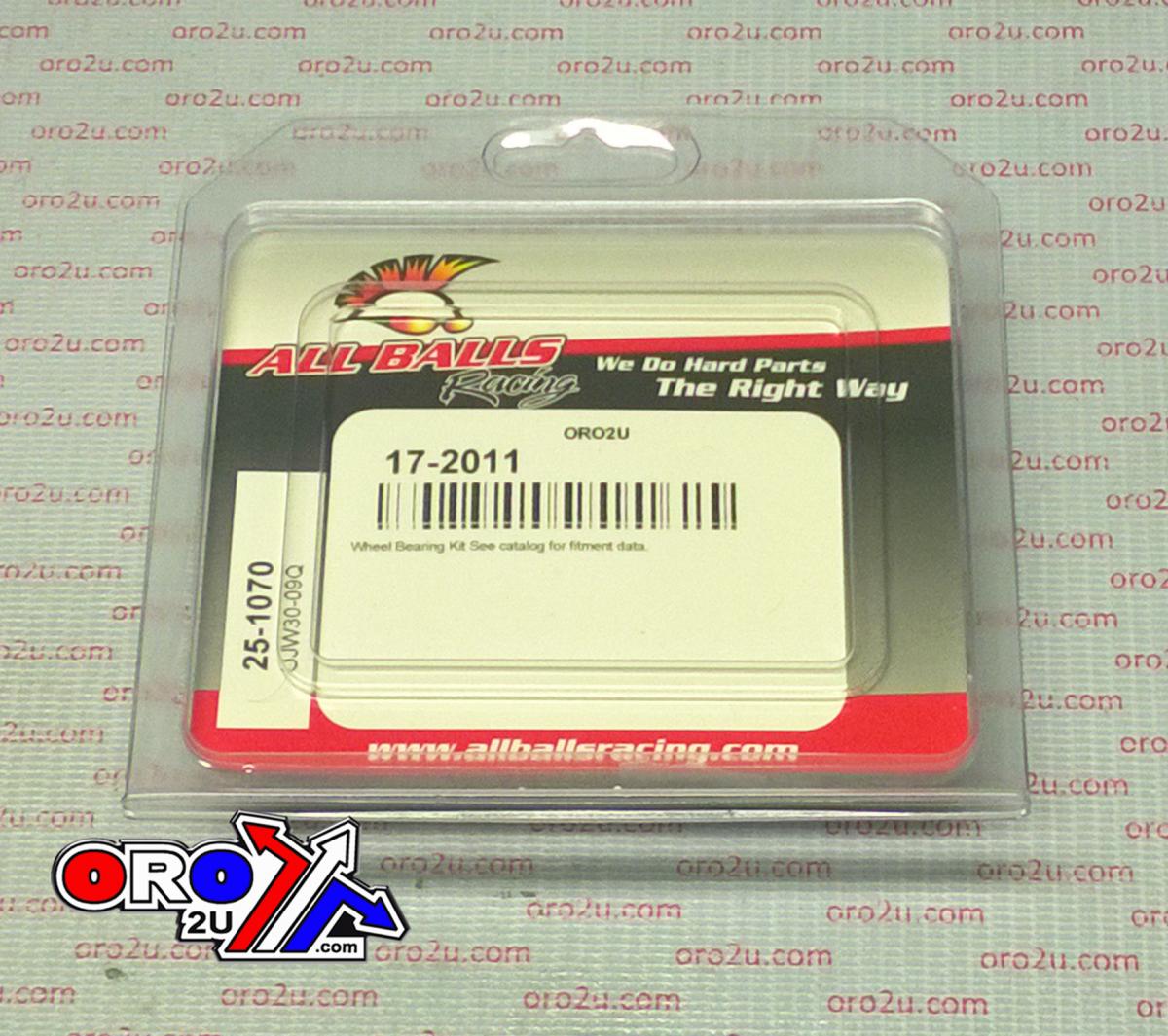 WHEEL BEARING KIT FRONT & REAR 77-21 APR/BETA/BMW/CAG/GAS/HON/KAW/SHER, ALLBALLS 25-1070 DIRT/ROAD thumbnail 3