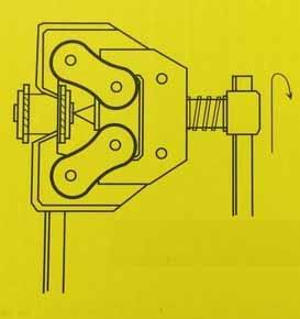 CHAIN BREAKER LINK REMOVAL TOOL 415-530 - SOFT RED GRIP thumbnail 5