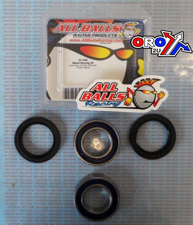 WHEEL BEARING KIT REAR 86-87 HON ATC200X, ALLBALLS 25-1445 ATV thumbnail 2