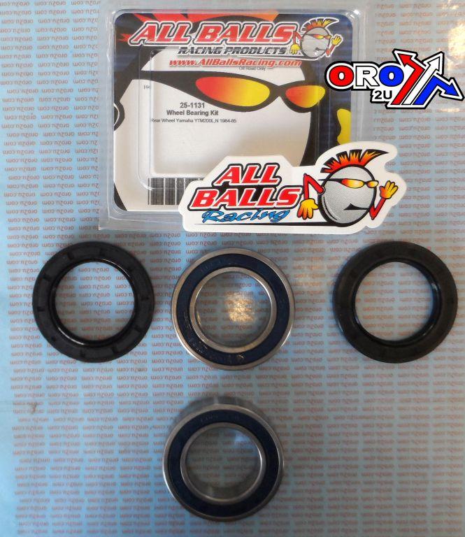 WHEEL BEARING KIT REAR 83-85 YAM YTM200, ALLBALLS 25-1131 ATV thumbnail 2