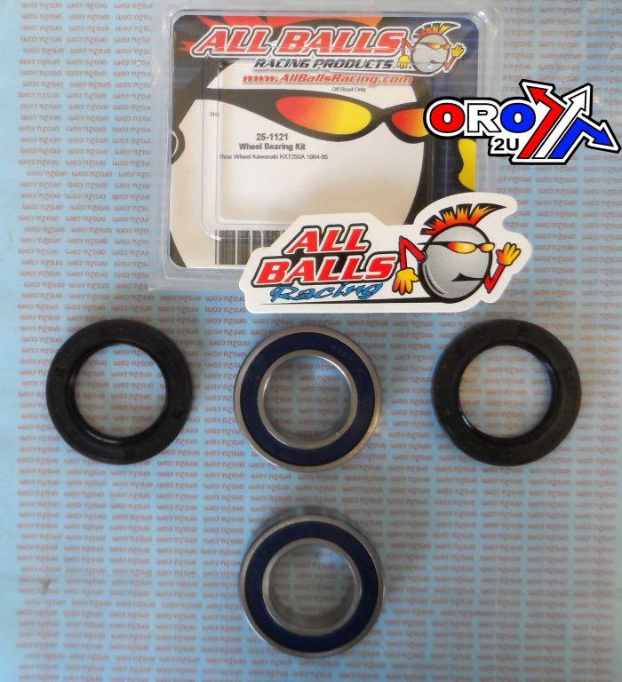 WHEEL BEARING KIT REAR 84-85 KAW KXT250, ALLBALLS 25-1121 ATV image 1