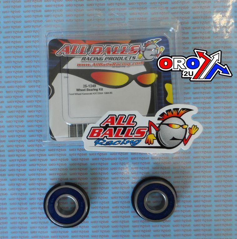 WHEEL BEARING KIT FRONT 1984 KAW KXT250, ALLBALLS 25-1249 ATV thumbnail 2