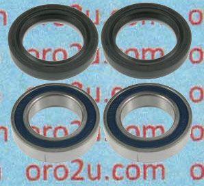 WHEEL BEARING KIT FRONT & REAR 03-21 GAS/RIEJU/SUZ LT-50, ALLBALLS 25-1364 DIRT thumbnail 3