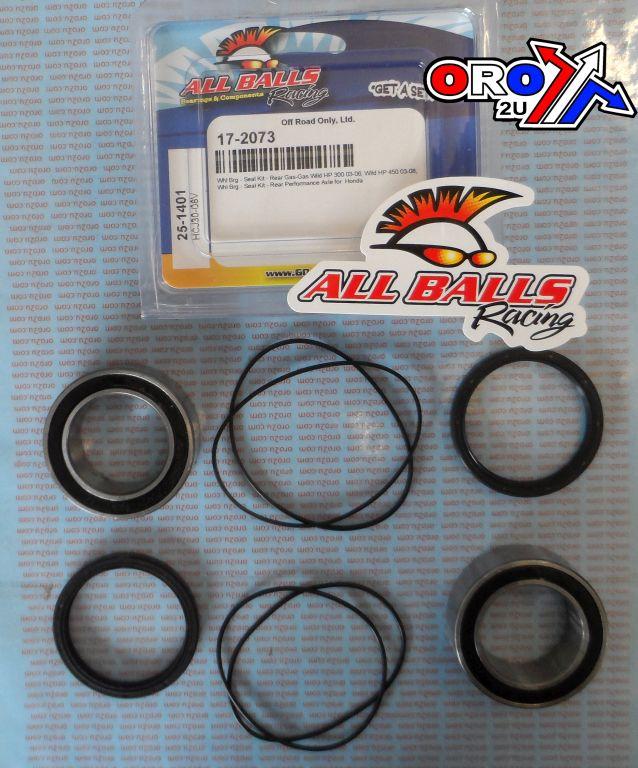 WHEEL BEARING KIT REAR TRX, ALLBALL 25-1401 Gas-Gas ATC thumbnail 2