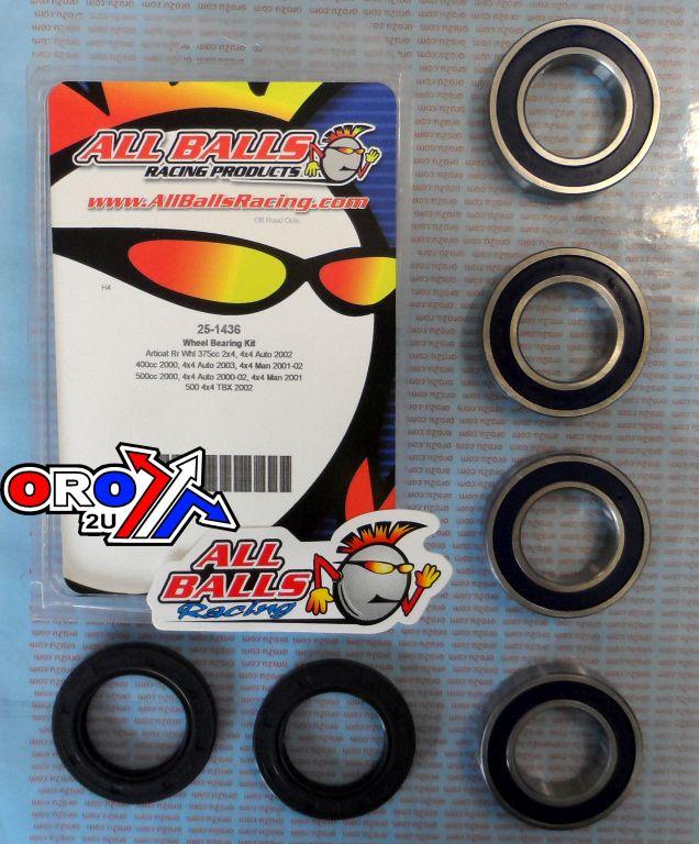 WHEEL BEARING KIT Arctic Cat, ALLBALL 25-1436 REAR thumbnail 2