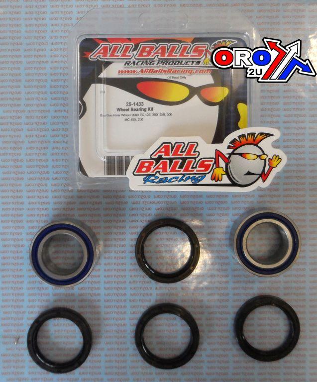 WHEEL BEARING KIT REAR 96-00 ARCTIC-CAT 400/454/500, ALLBALLS 25-1433 ATV thumbnail 2
