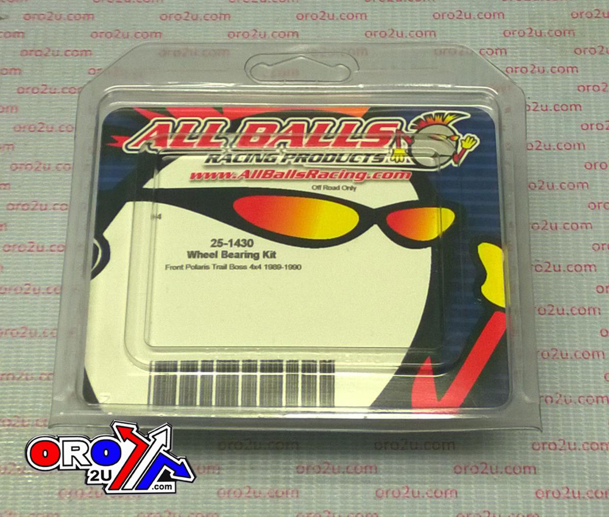 WHEEL/STRUT BEARING KIT FRONT 88-90 POLARIS TRAIL BOSS 250 4X4, ALLBALLS 25-1430 ATV thumbnail 2