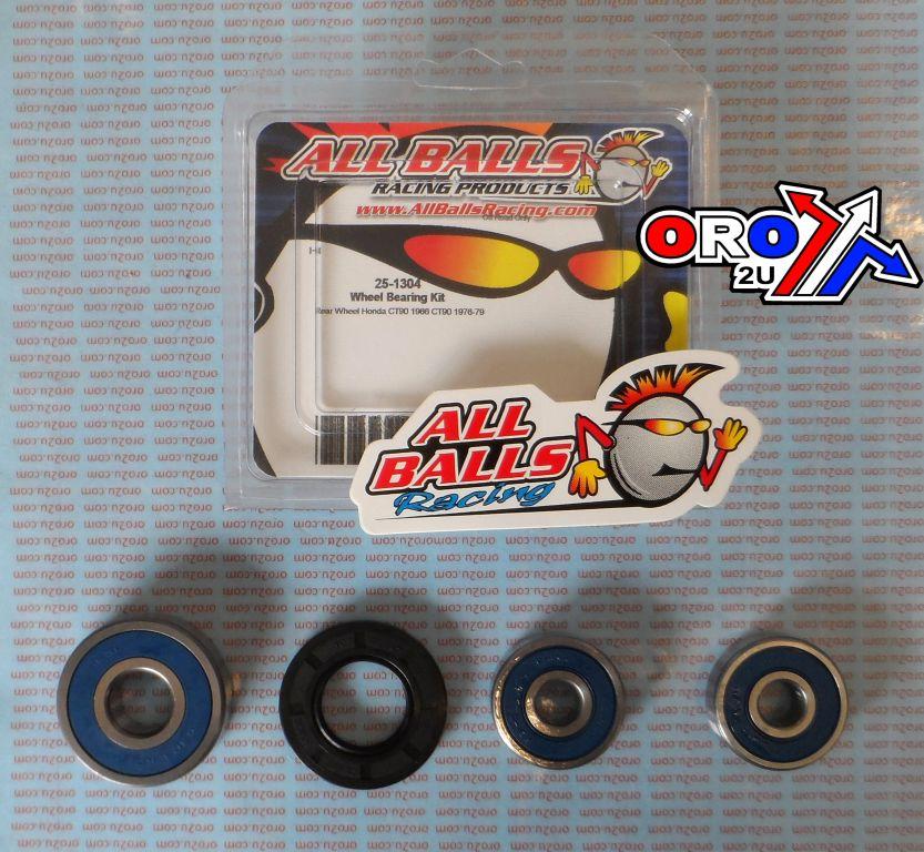 WHEEL BEARING KIT REAR 66-79 HON CT90, ALLBALLS 25-1304 ROAD thumbnail 2