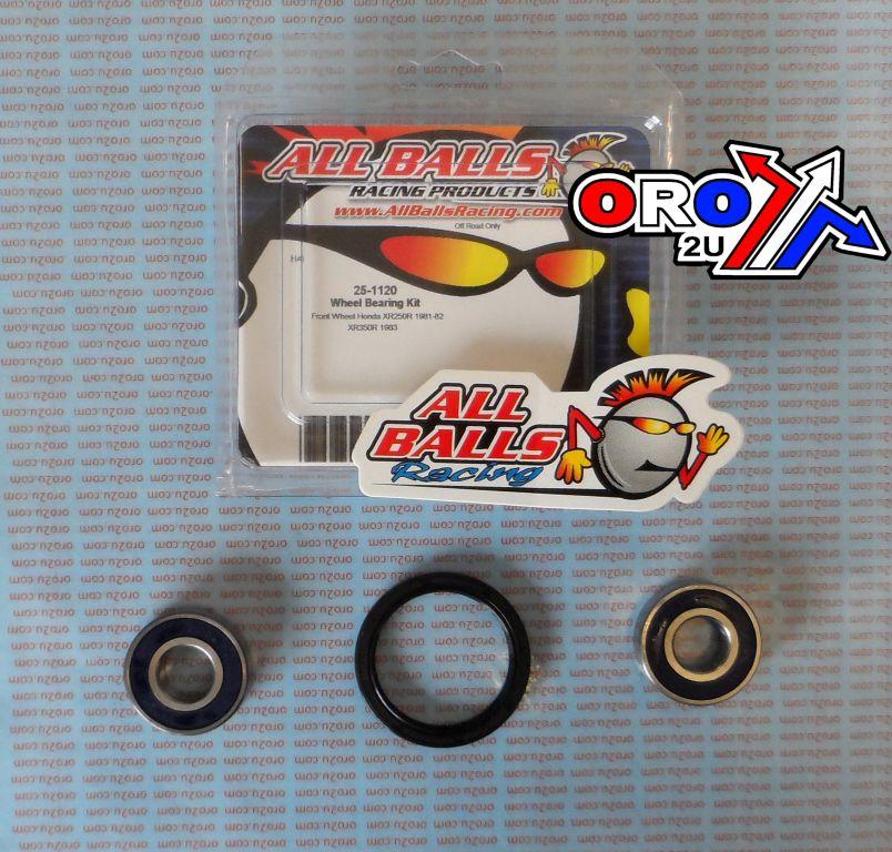 WHEEL BEARING KIT FRONT 81-11 HON CTX/XL/XR, ALLBALLS 25-1120 ROAD thumbnail 2