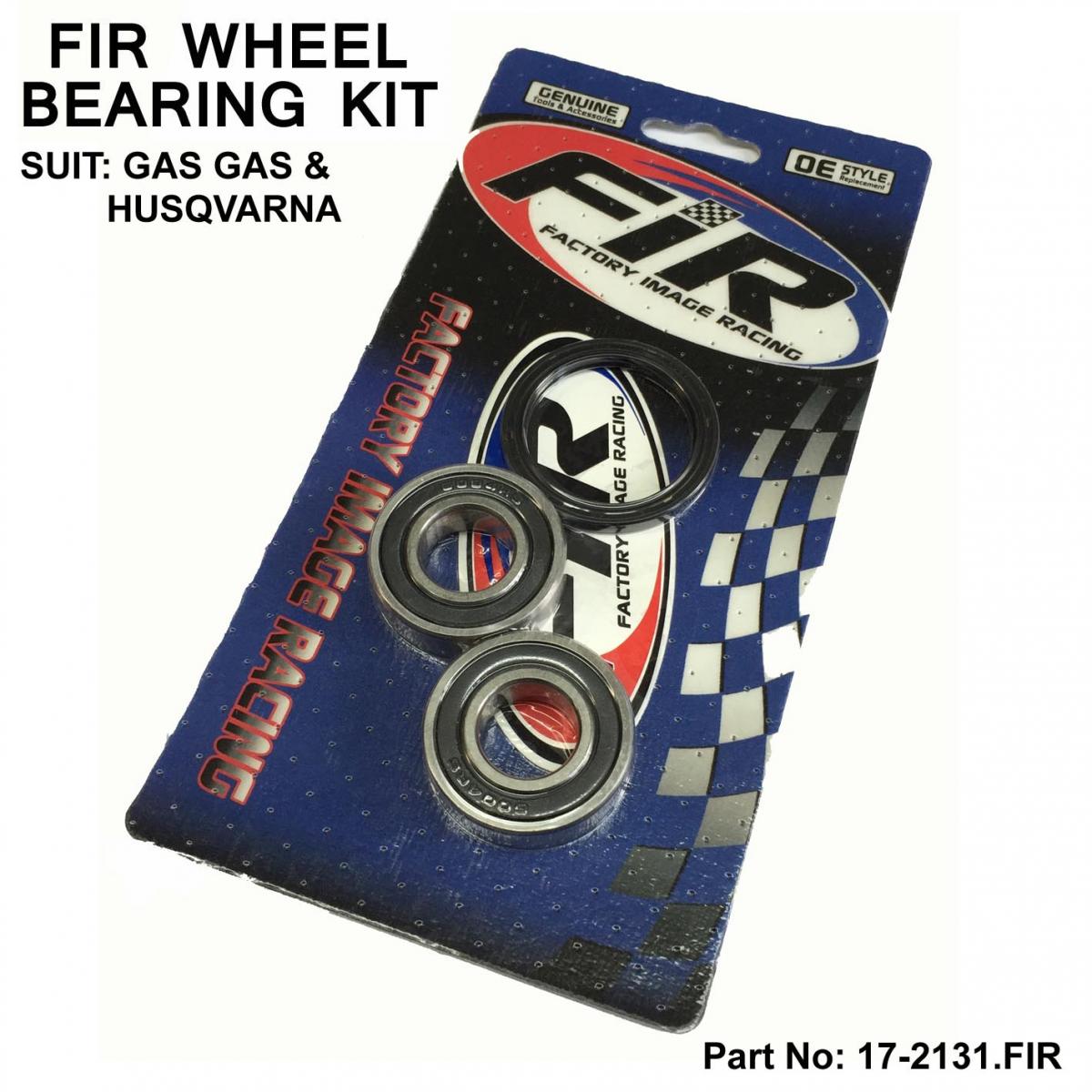WHEEL BEARING KIT FRONT REAR, GASGAS, FIR [ thumbnail 3