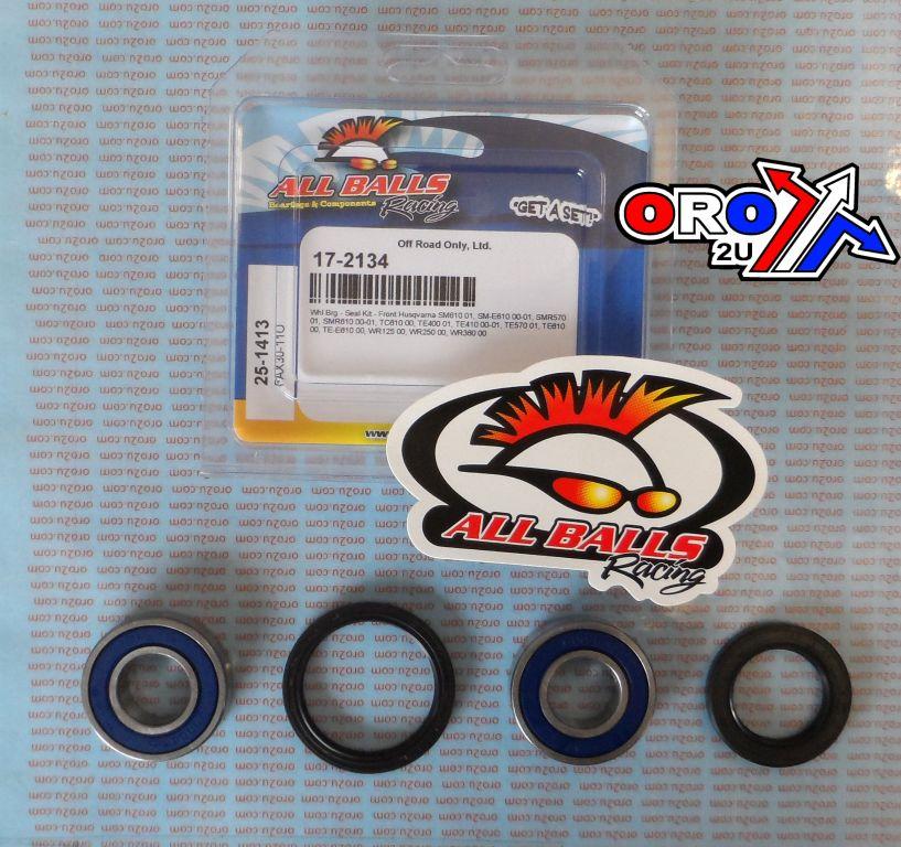 WHEEL BEARING KIT FRONT 00-01 HUSKY SM/TC/TE/WR, ALLBALLS 25-1413 DIRT thumbnail 2