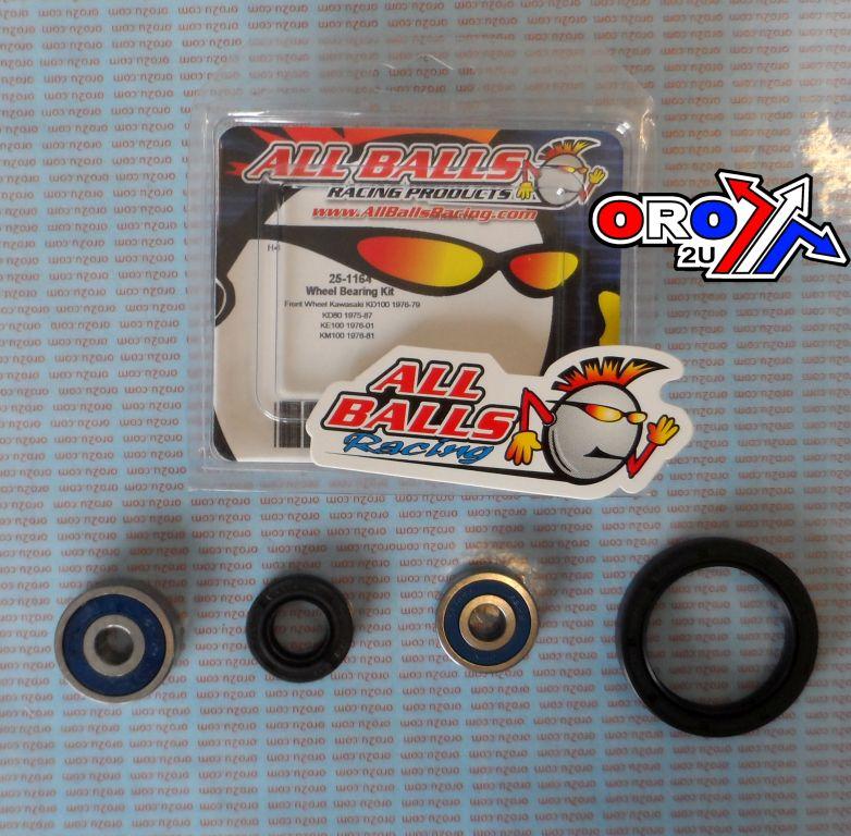 WHEEL BEARING KIT REAR 72-77 SUZ RV90, ALLBALLS 25-1175 ROAD thumbnail 2