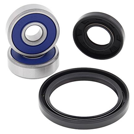 WHEEL BEARING KIT FRONT 80-83 KAW KE175, ALLBALLS 25-1302 ROAD image 1