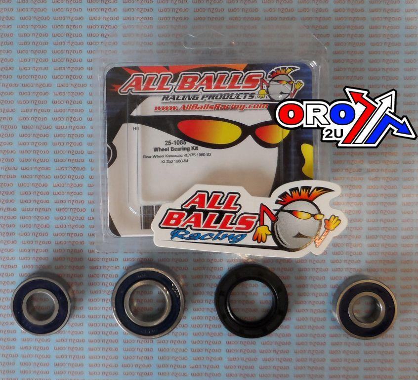 WHEEL BEARING KIT REAR 80-83 KAW KE175, ALLBALLS 25-1085 ROAD thumbnail 2