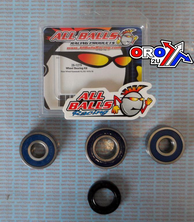 WHEEL BEARING KIT REAR 1979 KAW KL250, ALLBALLS 25-1279 ROAD image 1