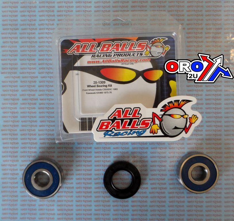 WHEEL BEARING KIT FRONT HYOSUNG/SUZ/YAM, ALLBALLS 25-1309 ROAD thumbnail 2