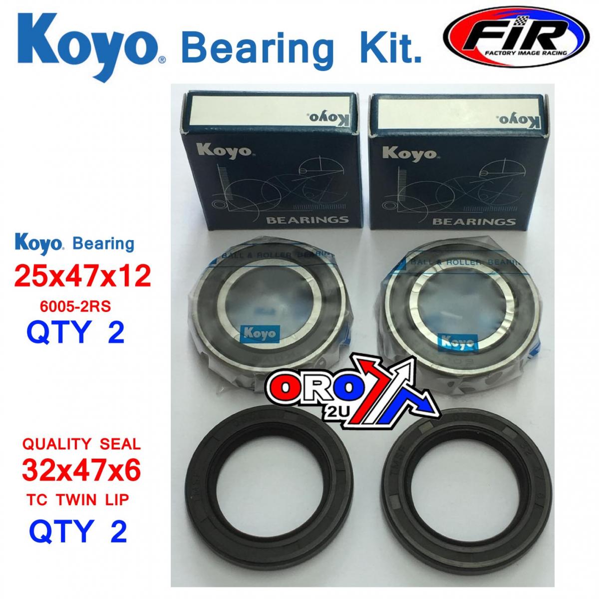 WHEEL BEARING & SEAL KIT KOYO, KOYO/ KTM / HUS /ERG thumbnail 3
