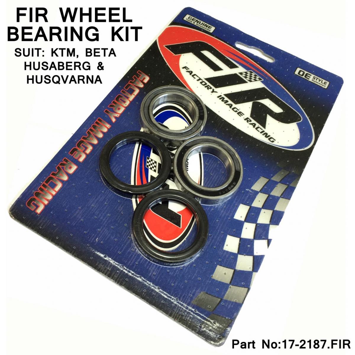 WHEEL BEARING & SEAL KIT FRONT KTM BETA, HUSQVARNA / HUSABERG 0760354771 + 0625069068 thumbnail 2