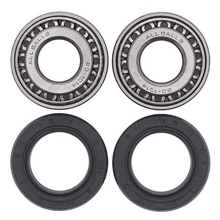 WHEEL BEARING KIT FRONT & REAR 73-99 HARLEY DAVIDSON, ALLBALLS 25-1002 ROAD image 1