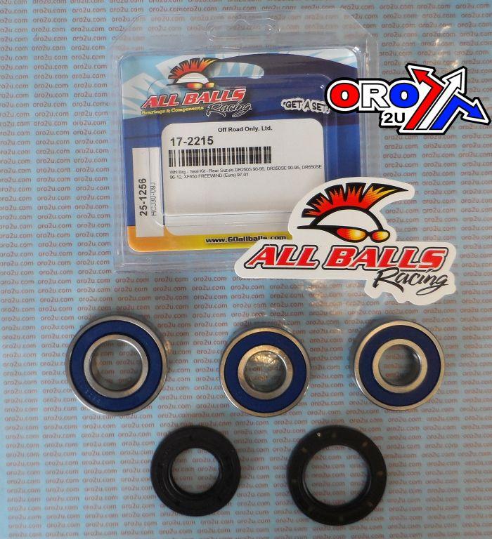 WHEEL BEARING KIT REAR 90-20 SUZ DR250-650/XF650, ALLBALLS 25-1256 DIRT thumbnail 2