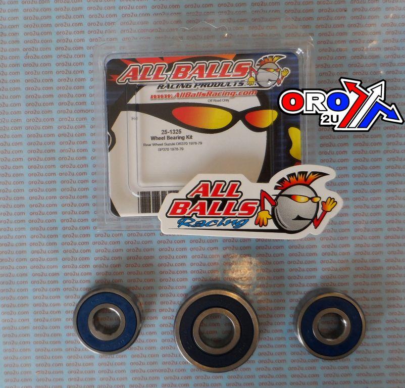 WHEEL BEARING KIT REAR 78-79 SUZ DR/SP370, ALLBALLS 25-1325 ROAD thumbnail 2