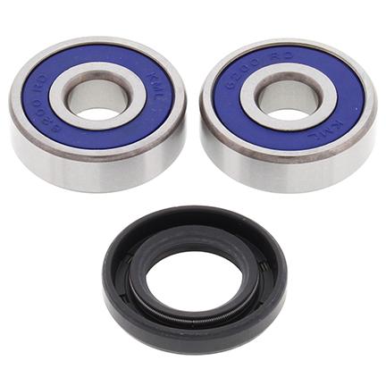 S/SEED USE PART NUMBER 17-2229   WHEEL BEARING KIT FRONT 79-22 YAM CY/PW/QT/SH/XC/YJ 50, ALLBALLS 25-1159 DIRT/ROAD image 1