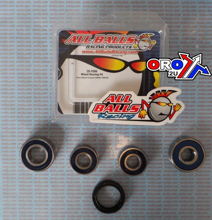 WHEEL BEARING KIT REAR 73-90 YAM BW80/RD60, ALLBALLS 25-1086 DIRT/ROAD thumbnail 2