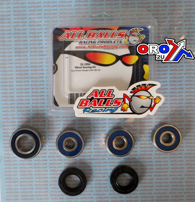 WHEEL BEARING KIT REAR 81-83 YAM DT80, ALLBALLS 25-1094 DIRT thumbnail 2