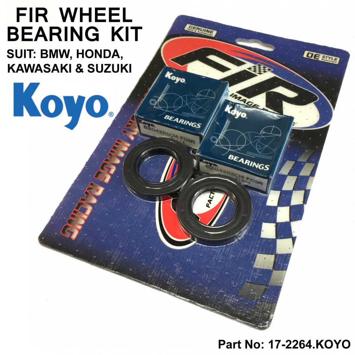 WHEEL BEARING KIT FRONT BMW, HON KAW ROAD thumbnail 2